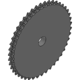 05B-2 (8 x 3,0 mm) - Plate wheels for duplex chain (DIN 8187 - ISO/R 606)