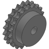 06B-2 (9,525 x 5,72 mm) - Kettenräder mit ind. gehärteter Verzahnung (45 ÷ 55 HRC) (DIN 8187 - ISO/R 606)