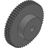 06B-3 (9,525 x 5,72 mm) - Kettenräder aus Gusseisen (DIN 8187 ISO/R 606)