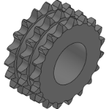 20B-3 (31,75 x 19,56 mm) - Kettenräder für Taper-Spannbuchsen (DIN 8187 ISO/R 606)